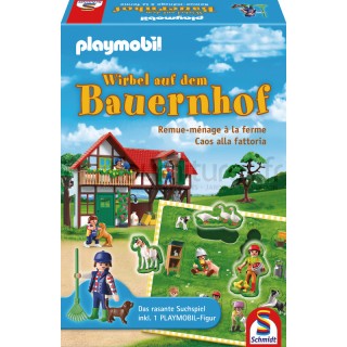 Remue-ménage à la ferme Playmobil Schmidt