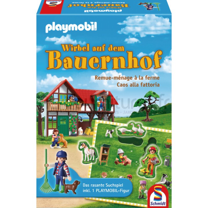 Remue-ménage à la ferme Playmobil Schmidt