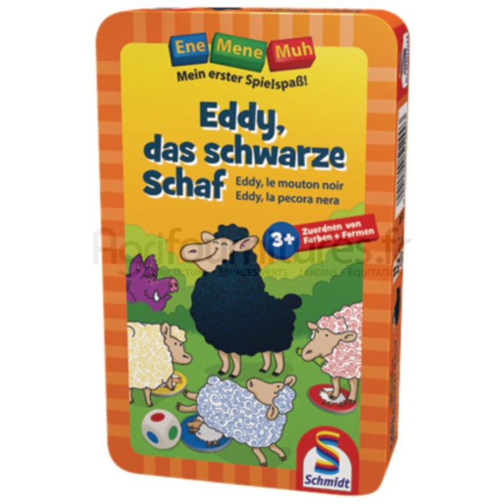Eddy, le mouton noir favorise la correspondance des couleurs et des formes, à partir de 3 ans Schmidt