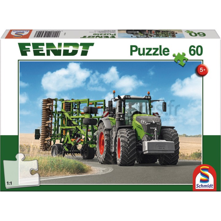 Puzzle 60 pièces Vario 1050 avec le cultivateur Amazon Cenius Schmidt