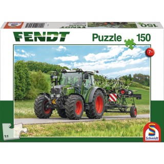 Puzzle 150 pièces 211 Vario avec faneuse Fendt Twister Schmidt