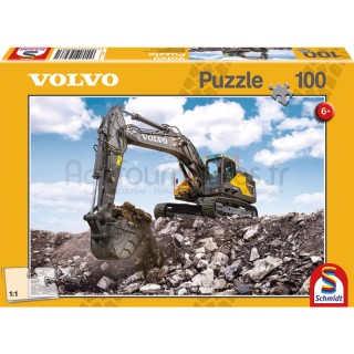 Puzzle 100 pièces Volvo EC380E Schmidt