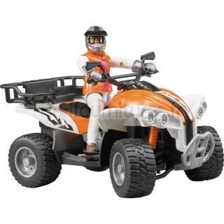 Quad avec pilote Bruder