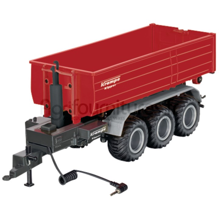 Remorque triple essieux porte-container Siku
