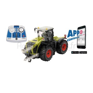 Tracteur avec télécommande et application Bluetooth Claas Xerion 5000 TRAC VC Siku