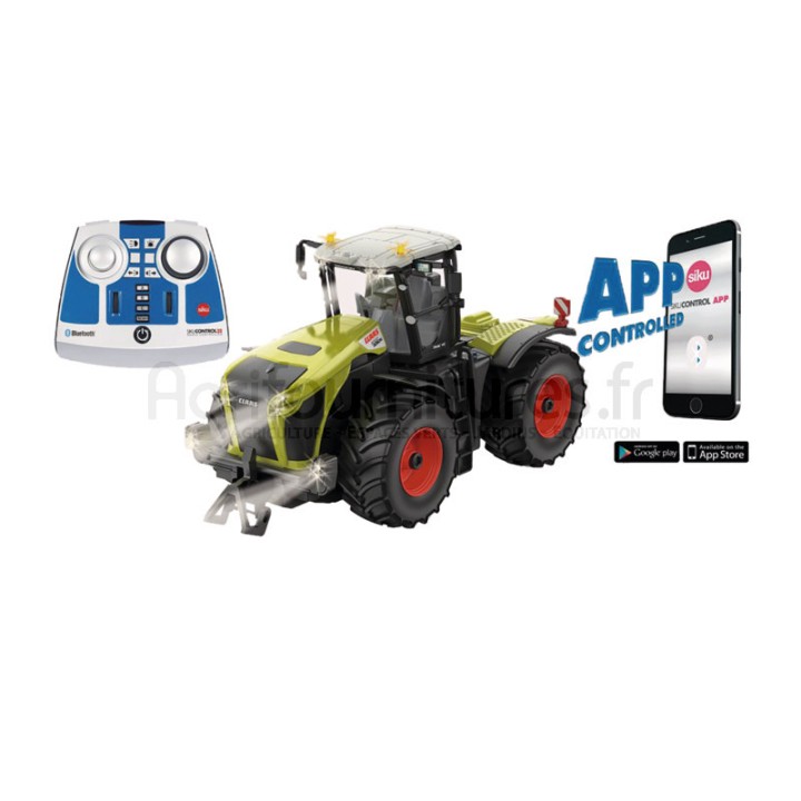 Tracteur avec télécommande et application Bluetooth Claas Xerion 5000 TRAC VC Siku