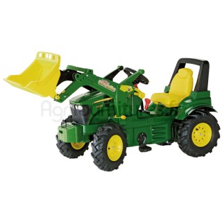 Tracteur avec chargeur frontal, boite de vitesse et frein John Deere 7930 Rolly Toys