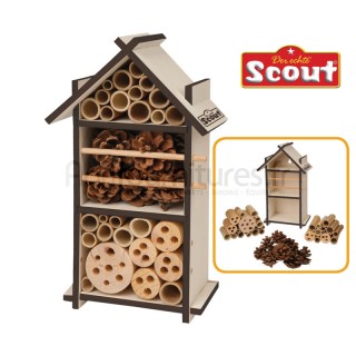 Hôtel pour insectes, matériel de remplissage compris Happy People