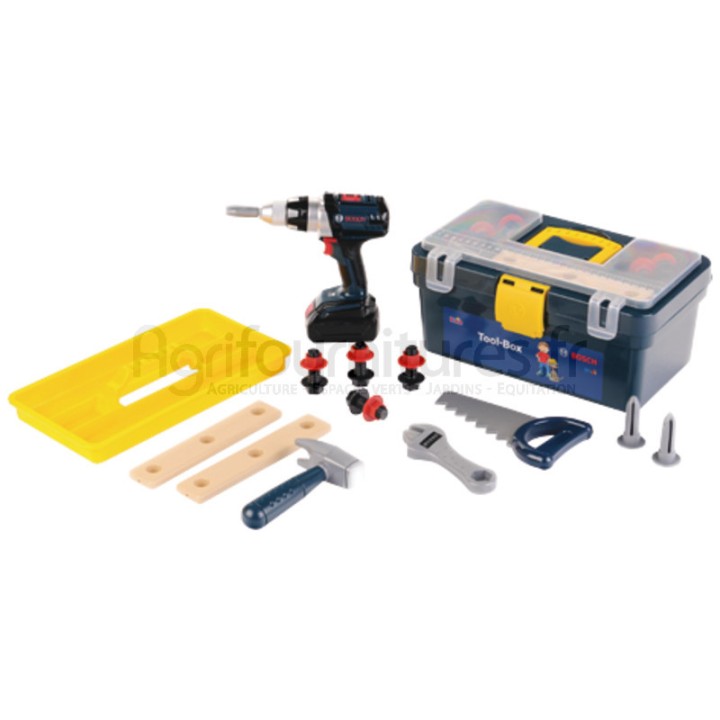 Coffre à outils bleu Bosch Klein
