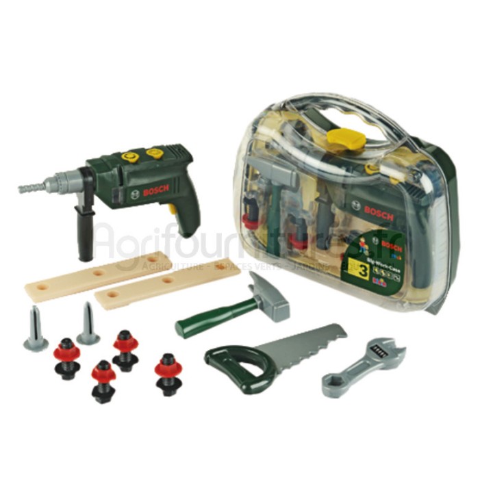 Coffre à outils avec perceuse Bosch Klein