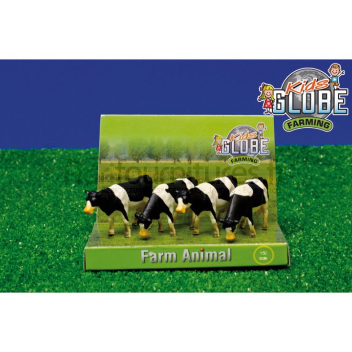 Jeu de 4 vaches Kids Globe