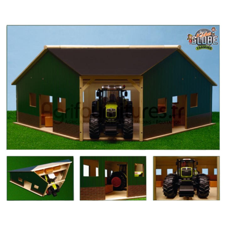 Remise en bois rectangulaire Kids Globe