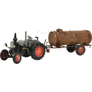 Tracteur avec citerne à lisier Lanz Bulldog Schuco
