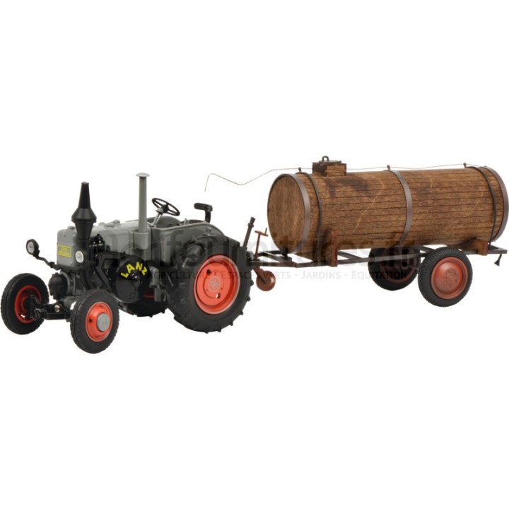 Tracteur avec citerne à lisier Lanz Bulldog Schuco