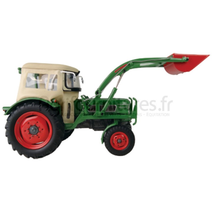 Tracteur avec cabine Fritzmeier et chargeur frontal Fendt Farmer 2 Universal Hobbies