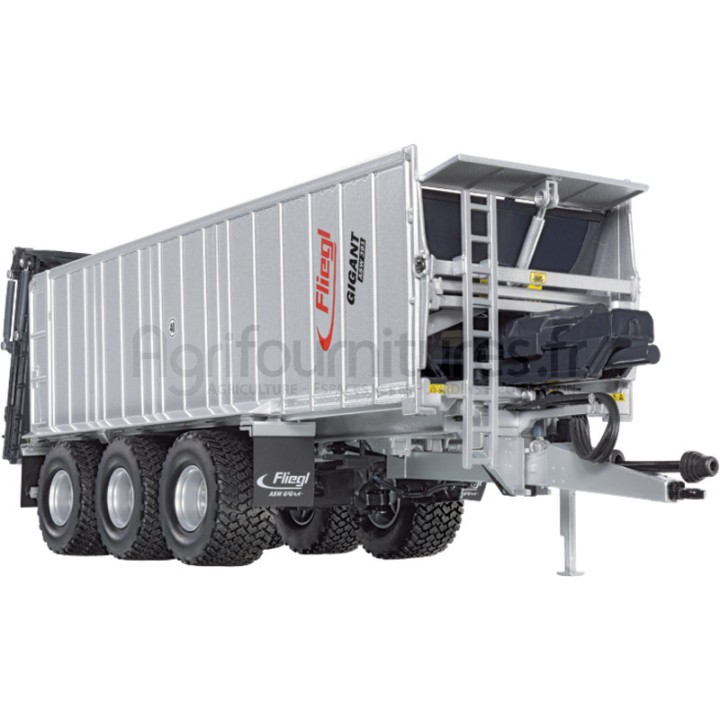 Remorque de déchargement avec rouleaux d‘épandage Fliegl 391 Wiking