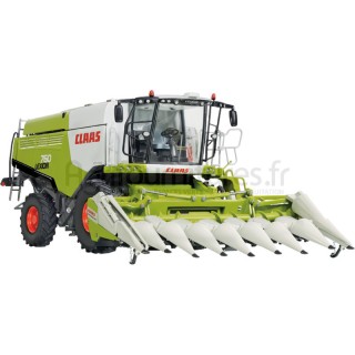 Moissonneuse-batteuse avec bec maïs Conspeed Claas Lexion 760 Wiking