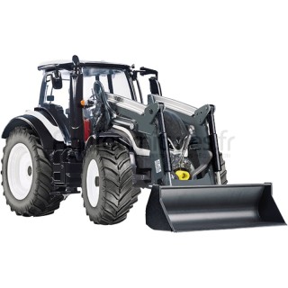 Tracteur avec chargeur frontal Valtra T174 Wiking