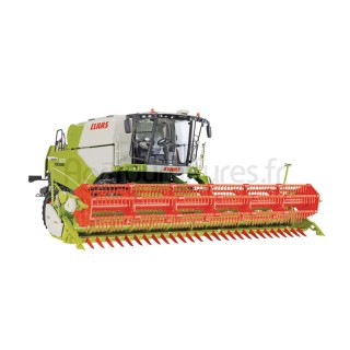 Moissonneuse-batteuse avec cueilleur à céréales Claas Tucano 570 + V 930 Wiking