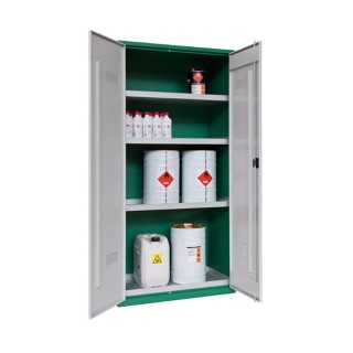 Armoire Phyto Agrifournitures 830L avec 2 portes + 4 bacs de rétention