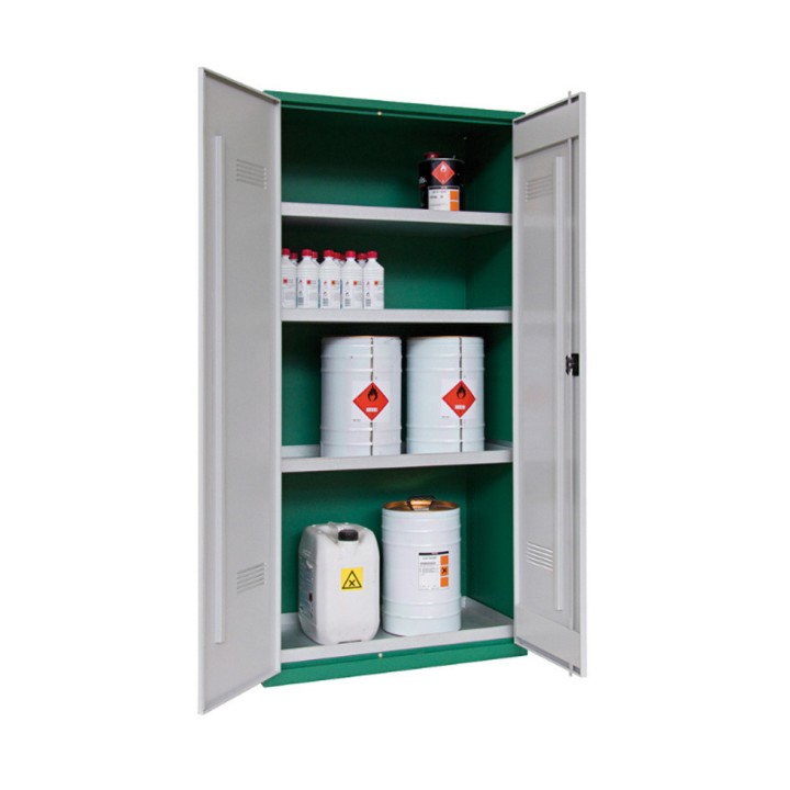 Armoire Phyto Agrifournitures 830L avec 2 portes + 4 bacs de rétention