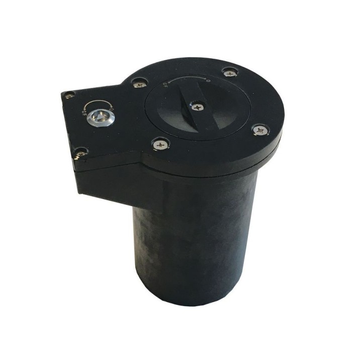 Base TPBOX Viso pour poteaux à mémoire de forme TPZ et TPX - Ø 80 mm