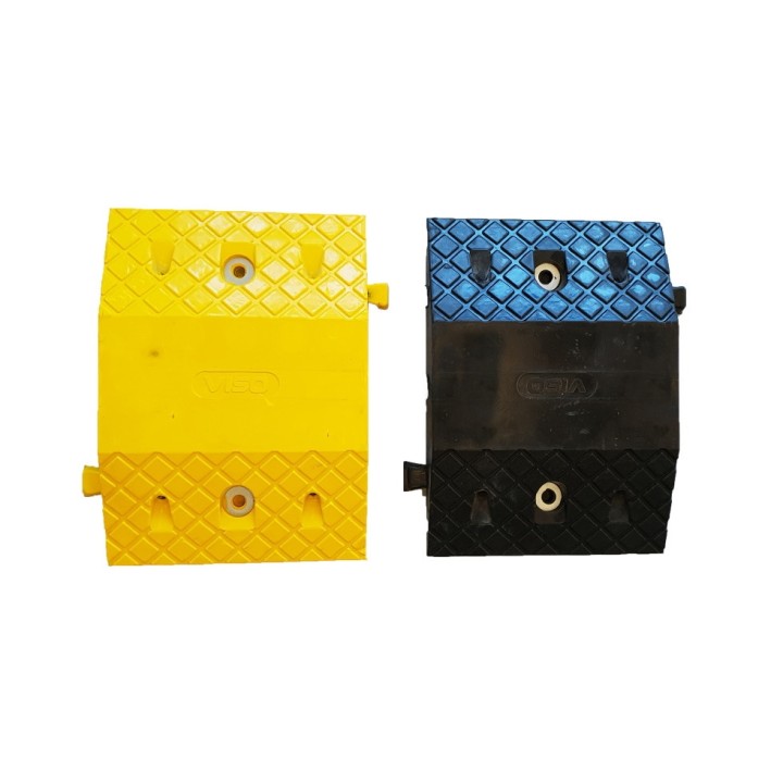 Ralentisseurs Viso 70 mm - Lot de 2 (1 noir-1 jaune)