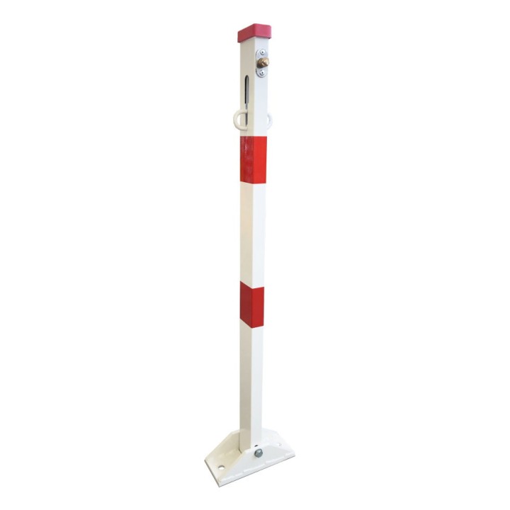 Poteau de parking Stoppost Viso rabattable - Serrure pompier 11 mm