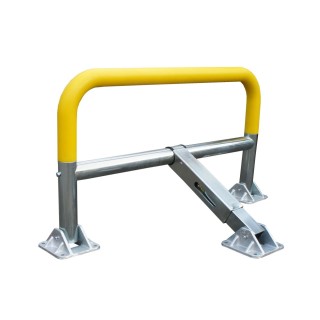Arceau de parking flexible Stopush Viso - Jaune - Ouverture unique
