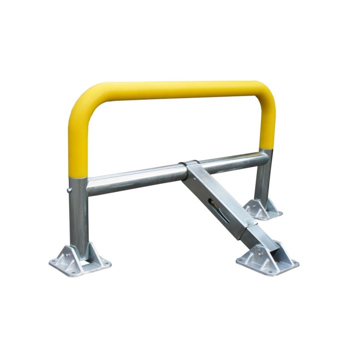 Arceau de parking flexible Stopush Viso - Jaune - Ouvertures multiples
