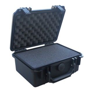 Mallette étanche WAT IP67 Viso, mousse prédécoupée - noir - L 2240 x l 198 x H 108 mm