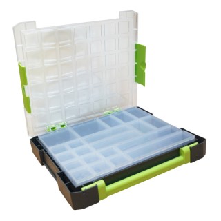 Mallette Viso 21 godets PP + couvercle polycarbonate