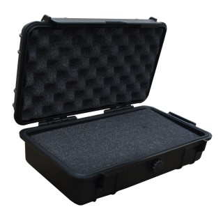 Mallette étanche WAT IP67 Viso,  mousse prédécoupée - noir - L 239 x l 144 x H 70 mm