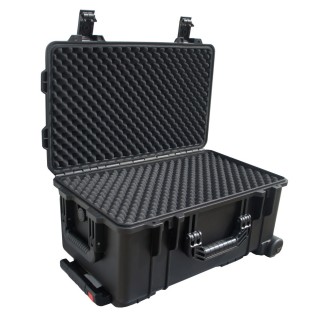 Valise étanche WAT IP67 Viso, roulettes + poignée télescopique + mousse prédécoupée L 530 x l 355 x H 225 mm