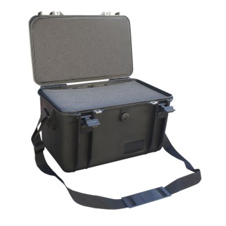 Mallette étanche WAT IP67 Viso,  mousse prédécoupée - noir - L 428 x l 283 x H 275 mm