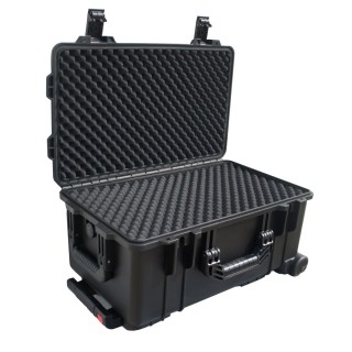 Valise étanche WAT IP67 Viso, roulettes + poignée télescopique + mousse prédécoupée L 625 x l 420 x H 340 mm