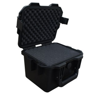 Mallette étanche WAT IP67 Viso,  mousse prédécoupée - noir - L 300 x l 248 x H 212 mm
