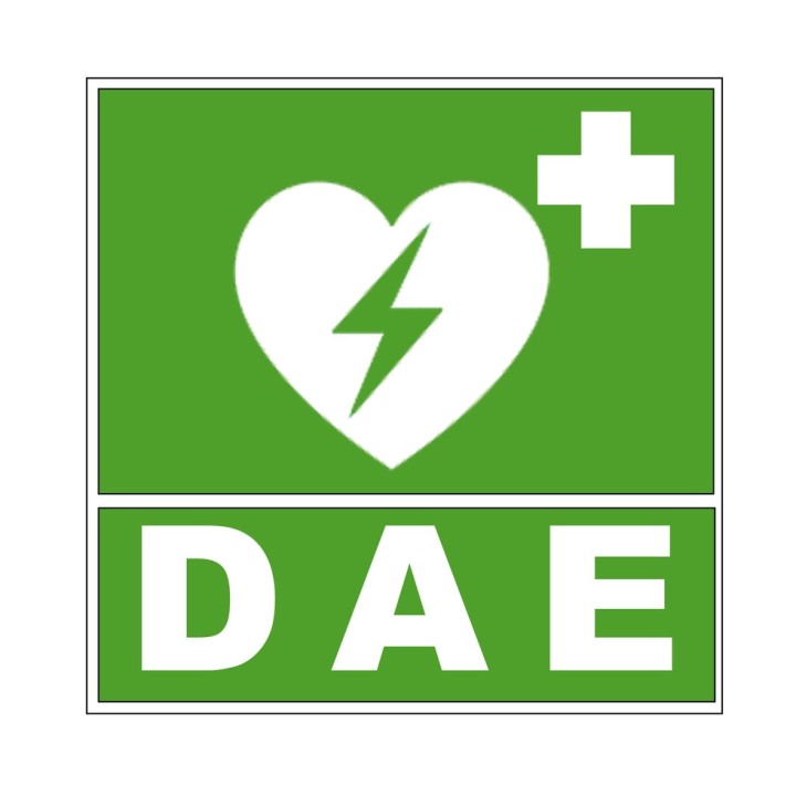 Panneau LP PVC Viso : DEFIBRILLATEUR - Lot de 5