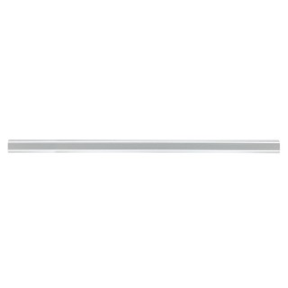 Plat de marche Viso antidérapant acier recouvert PVC gris - 1300 x 50 x 50 mm - Lot de 10