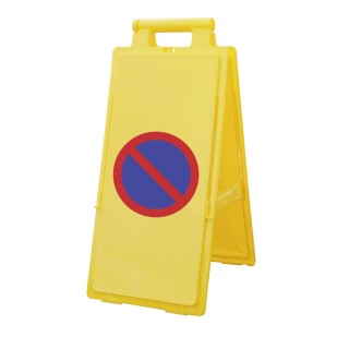 Panneau chevalet PSG Viso - STATIONNEMENT INTERDIT - Lot de 10