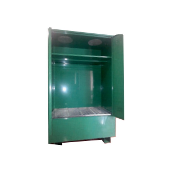 Conteneur Phyto Agrifournitures Essentiels 1500L  - 2 portes - Caillebotis et tablette