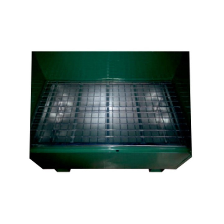 Conteneur Phyto Agrifournitures Essentiels 1500L  - 2 portes - Caillebotis et tablette