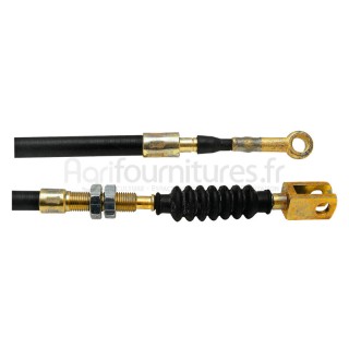 Câble de commande d'embrayage et prise de force, longueur 990 mm
