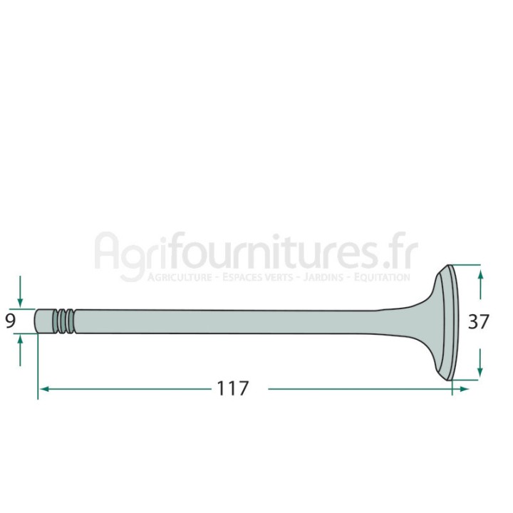Soupape d'admission modèles K 15,KA 15,KA 18 par Kramer