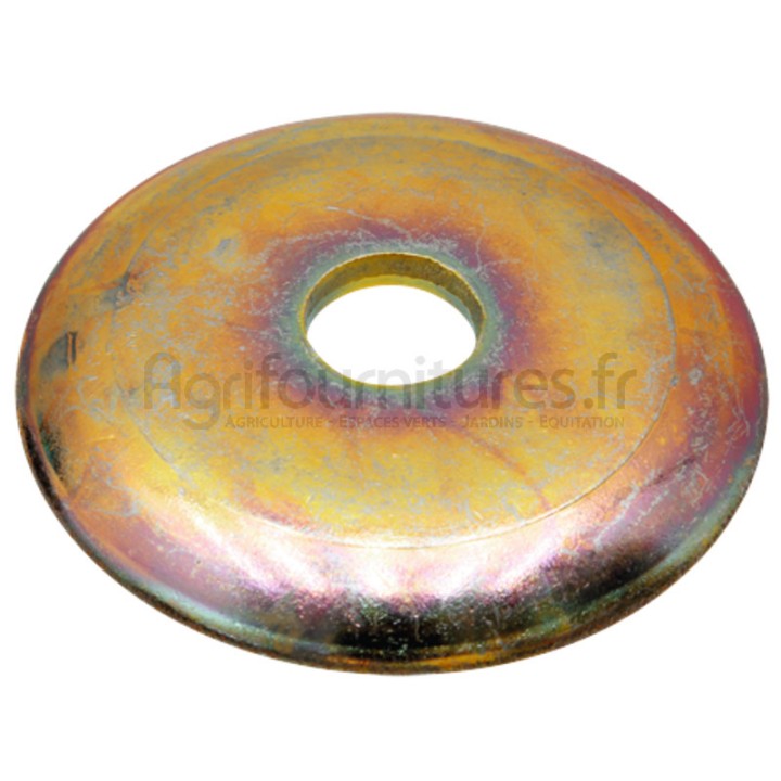 Disque bombé pour suspension support de palier/prise de force
