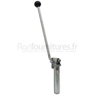 Broche d'attelage diam. 31 mm, dim. 145 x 350 mm