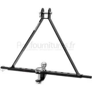 Attelage pour 3e point 45 CV dim. 22 x 661 x 19 mm