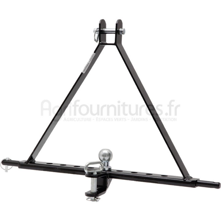 Attelage pour 3e point 45 CV dim. 22 x 661 x 19 mm