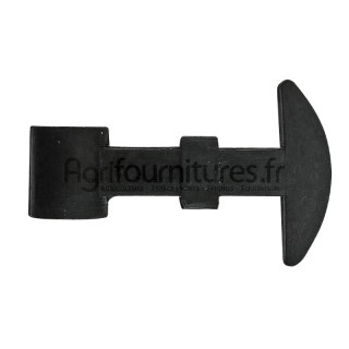 Attache-capot court dim. 17 x 65 x 20 mm