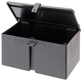 Coffre à outils plastique dim. 270 x 136 x 151 mm